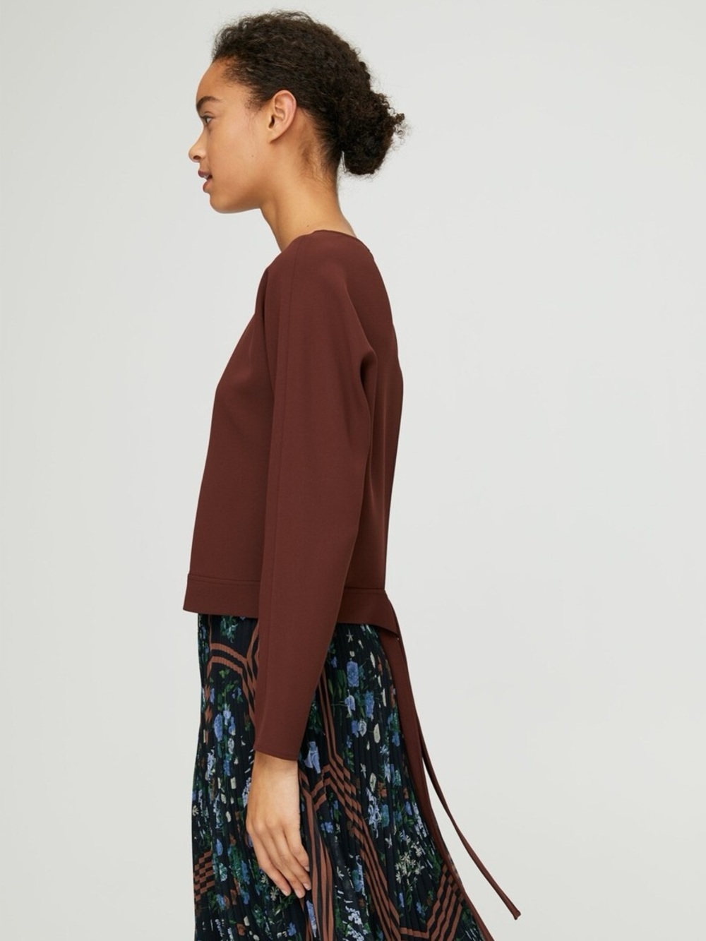 WILFRED LAON TIE BACK BLOUSE - Picture 2 of 9